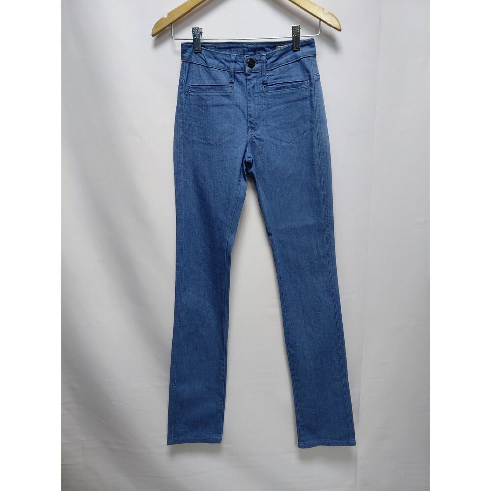 18th AMENDMENT Lollabrigida Blue Jeans Women Solid Denim Skinny Size 24